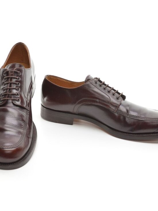 Men Banana Republic Brown Leather Round Toe Oxford 12 D